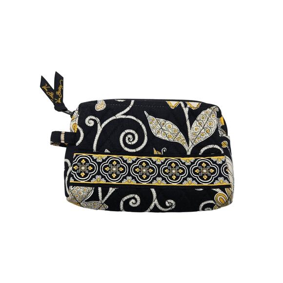 Vera Bradley Yellow‎ Bird Women's Small COSMETIC Jewelry MAKEUP CASE - Picture 1 of 7
